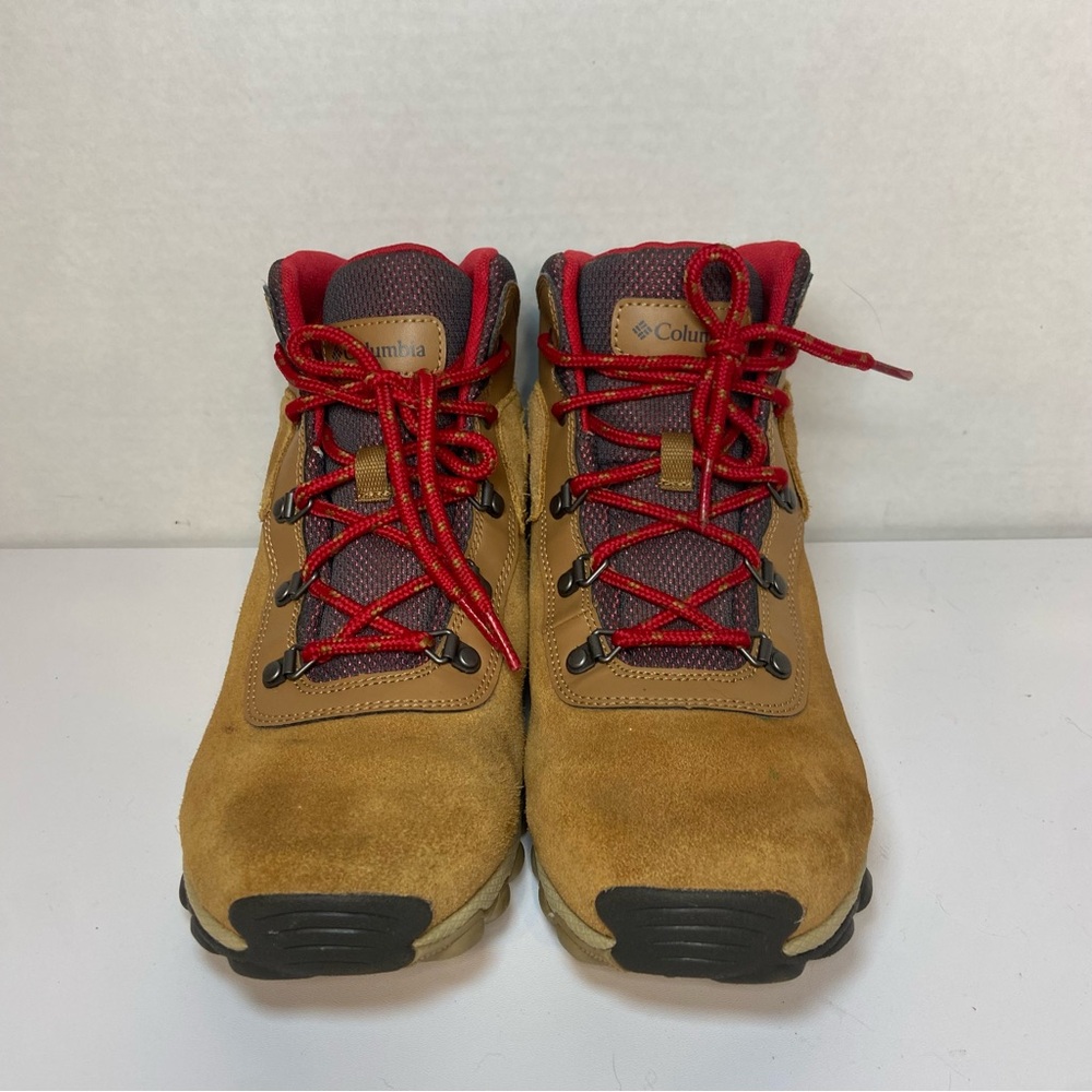 Columbia Newton Ridge Waterproof Hiking Boots Size 7 in Brown Suede - Picture 9 of 14